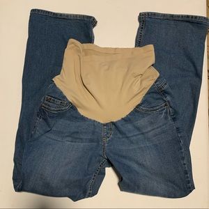 Indigo Blue 2XL maternity jeans